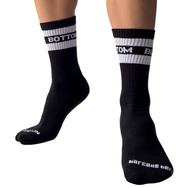 Barcode Berlin Chaussettes Fetish Bottom Noires